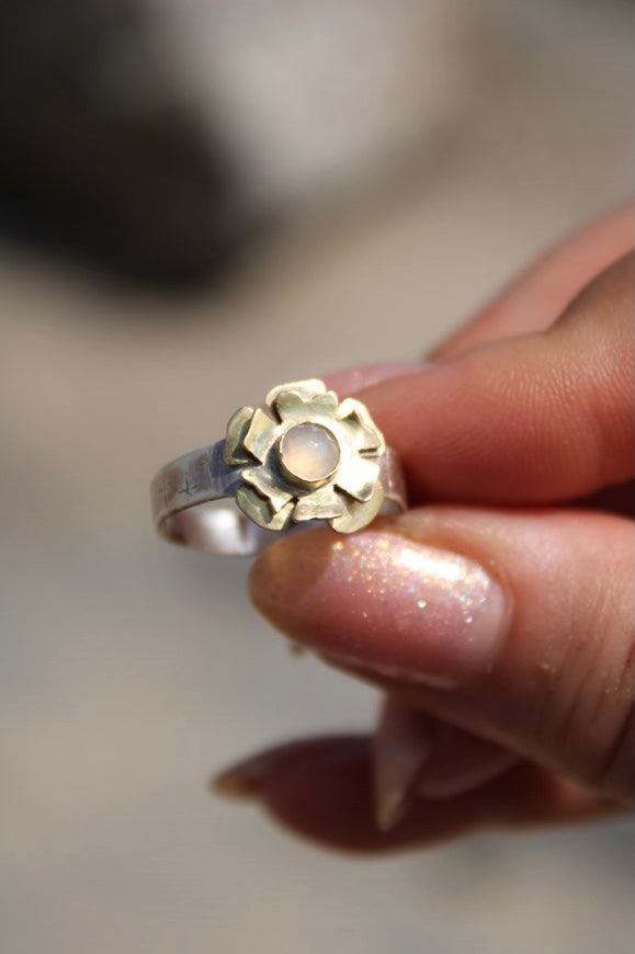 Moon Bloom Ring