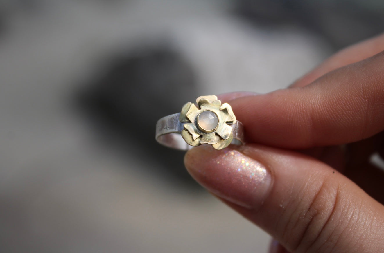Moon Bloom Ring