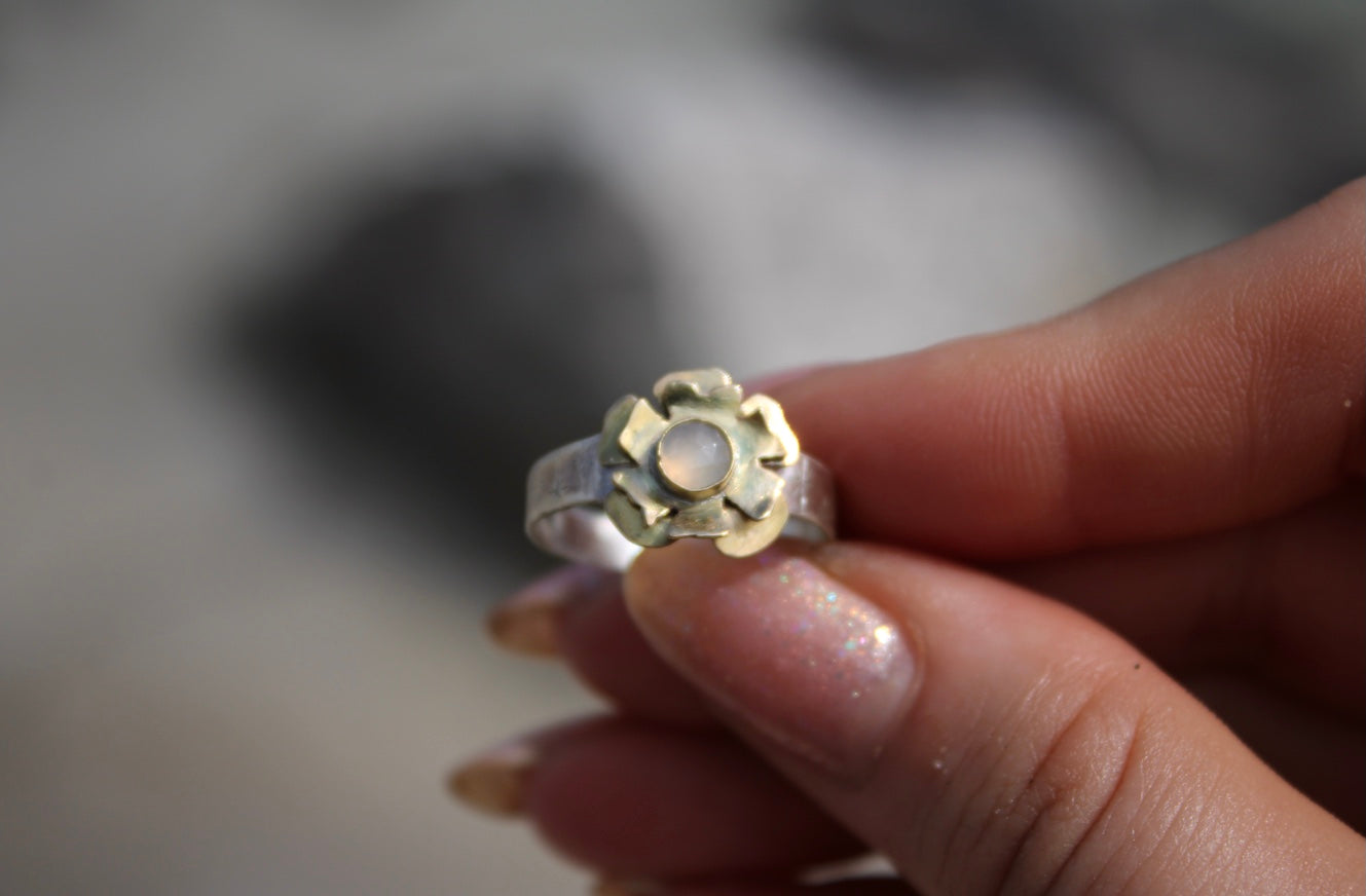Moon Bloom Ring