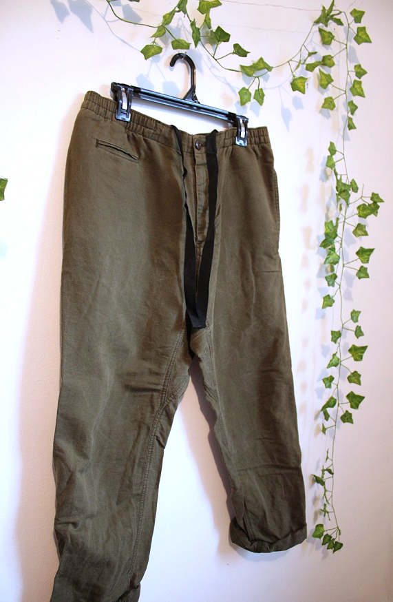 Club Monaco Baggy Green Pants