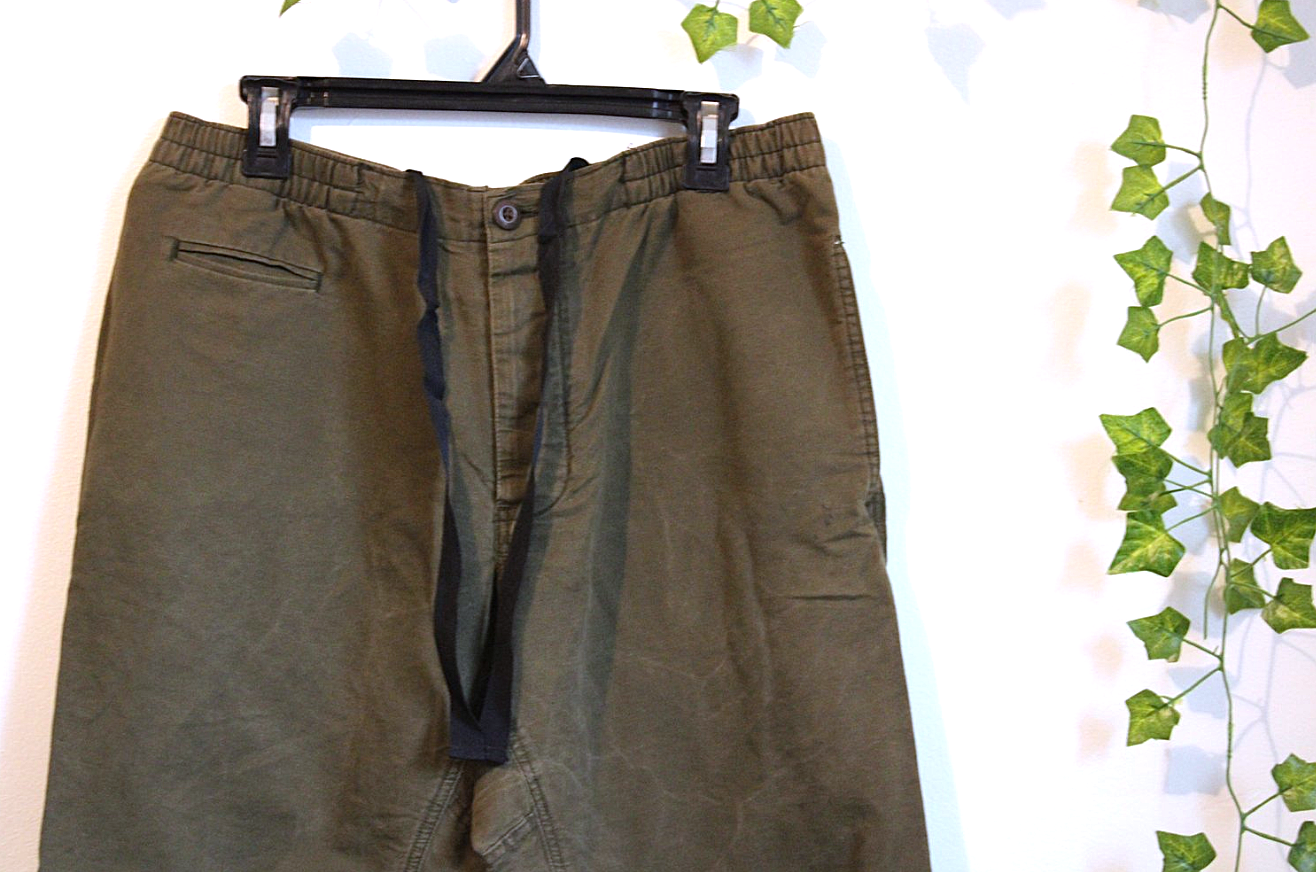 Club Monaco Baggy Green Pants