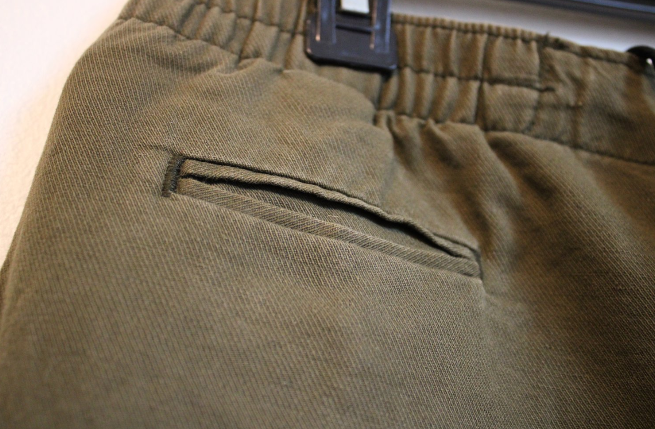 Club Monaco Baggy Green Pants