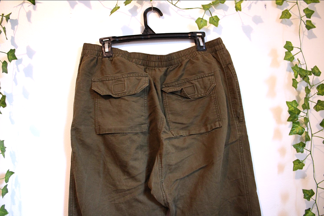 Club Monaco Baggy Green Pants