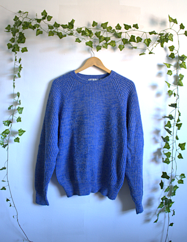 Vintage Heather Blue Sweater