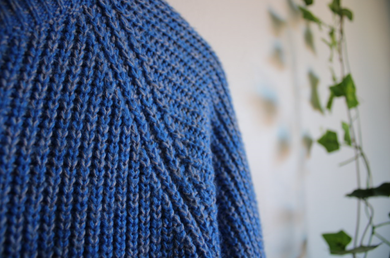 Vintage Heather Blue Sweater