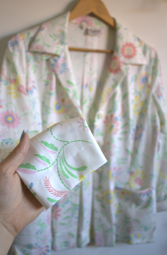 Vintage Floral Blazer
