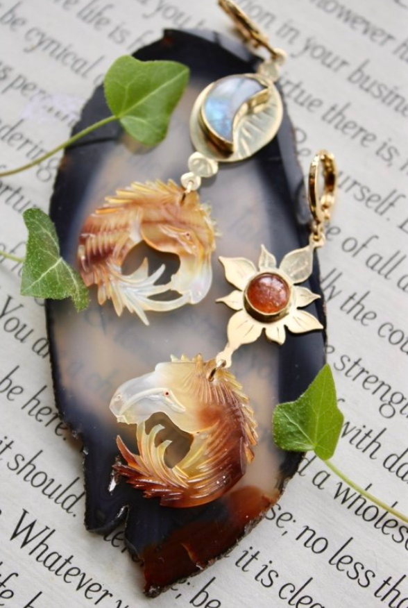 Sunset Stallion Earrings