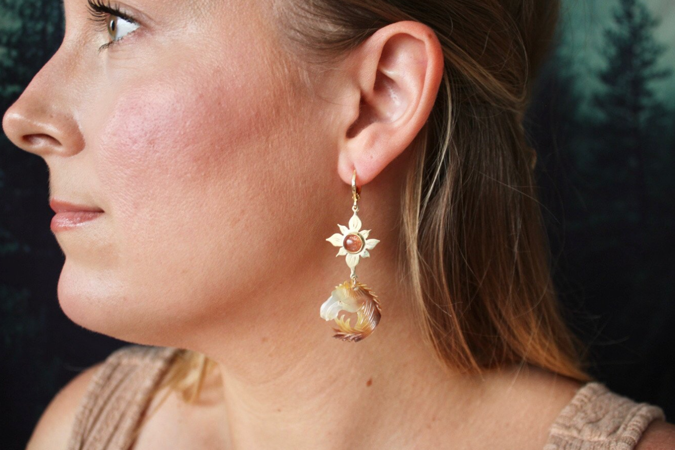 Sunset Stallion Earrings
