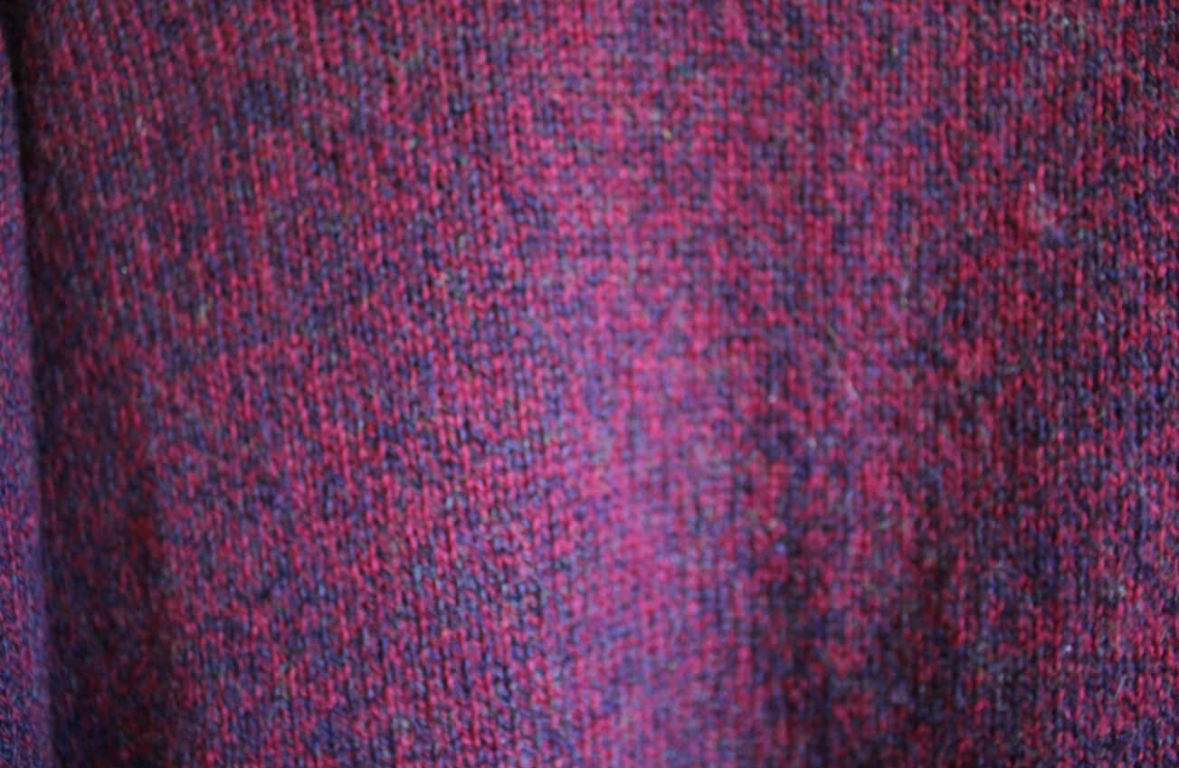 Vintage Raspberry Forrestel Wool Sweater