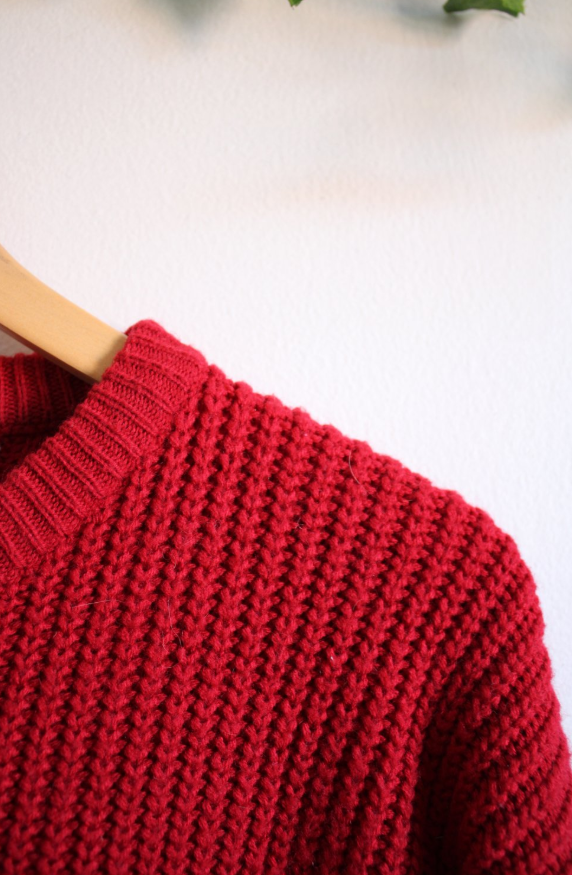 Vintage Cherry Perspective Sweater