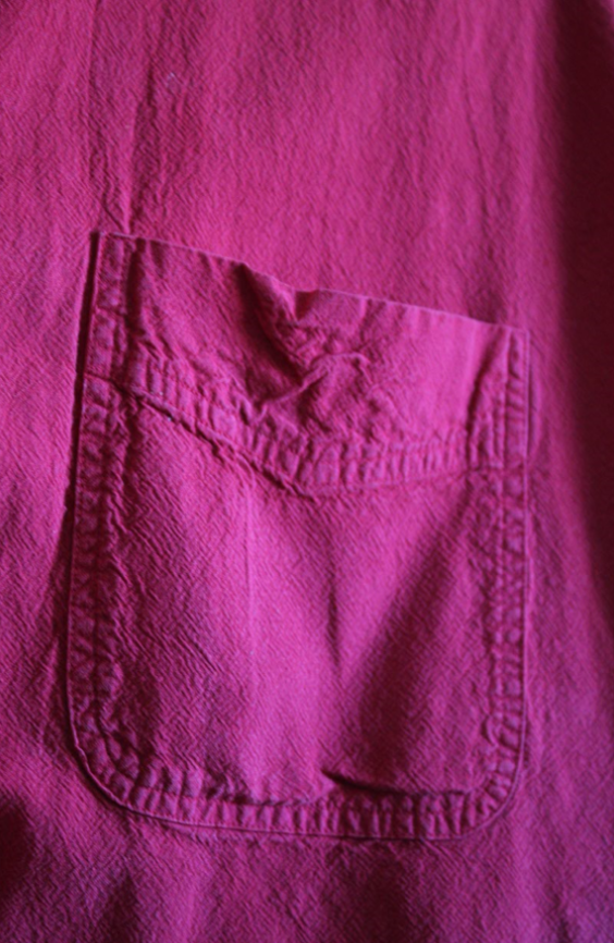 Vintage Cherokee Soft Red Button-Up