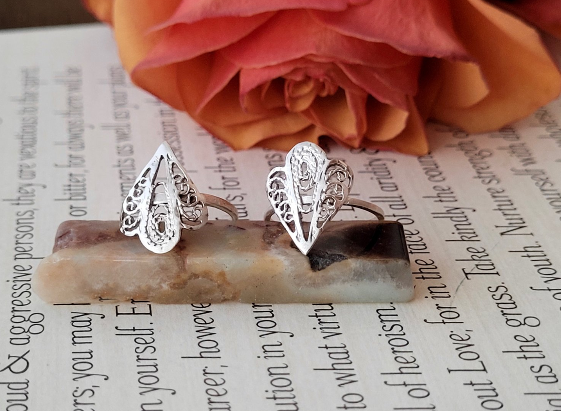 Peacock Baby Ring