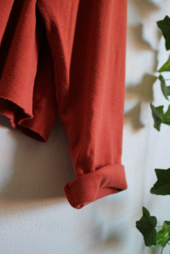 Vintage Burnt Orange Turtleneck
