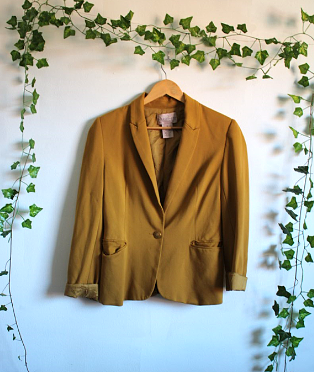 Philosophy Mustard Blazer