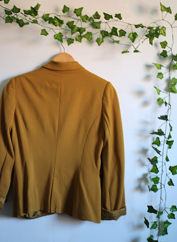 Philosophy Mustard Blazer