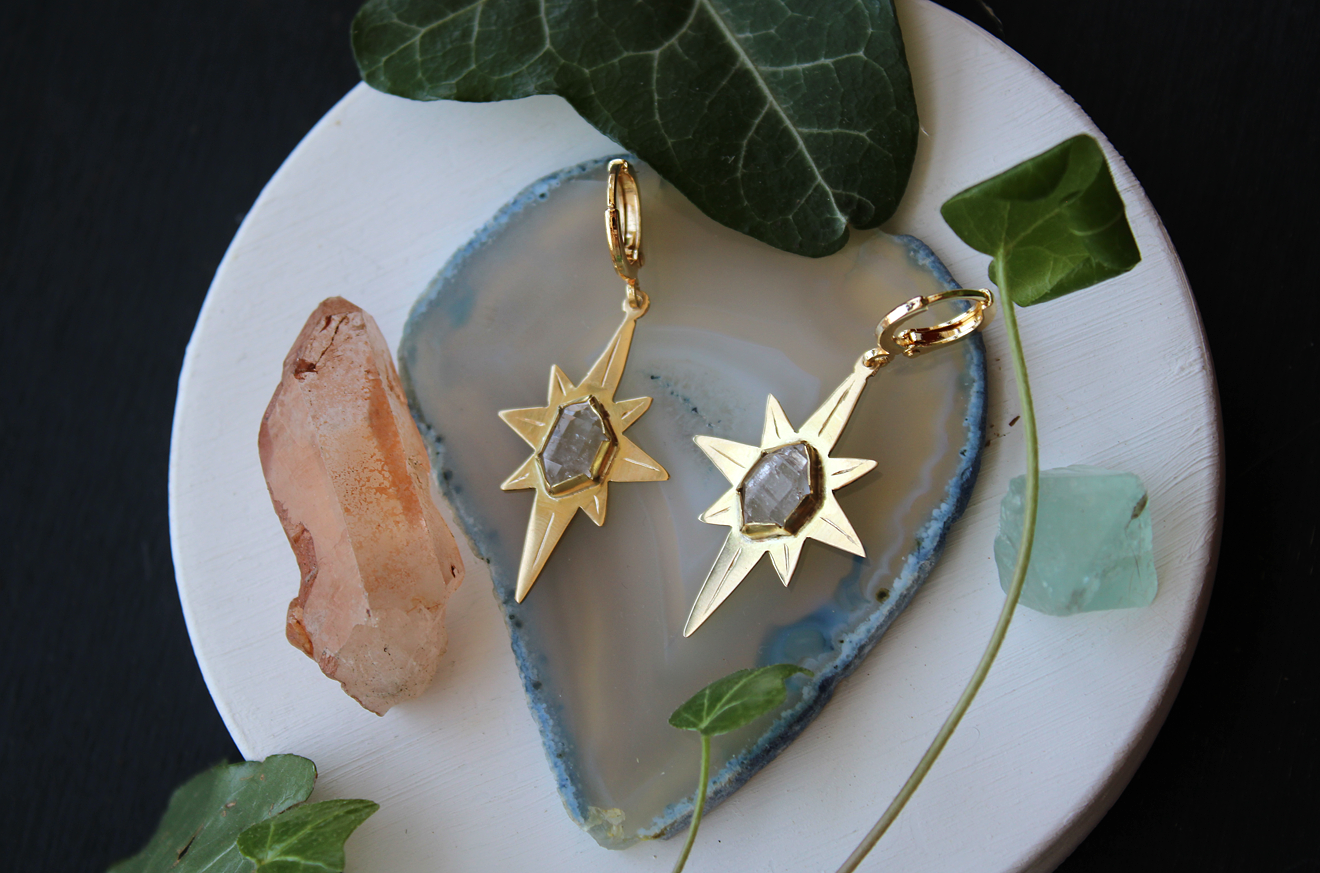 Burst of Clarity Earrings