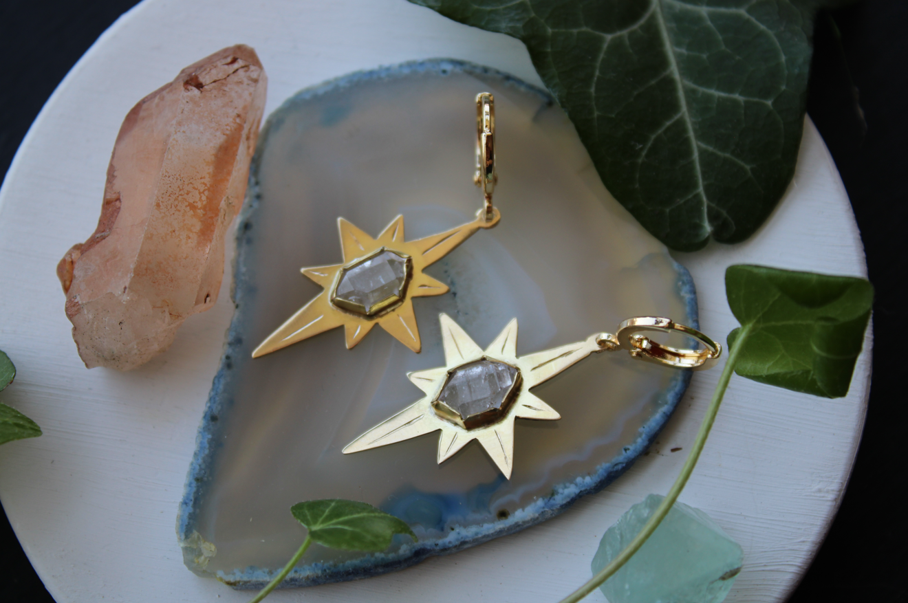 Burst of Clarity Earrings