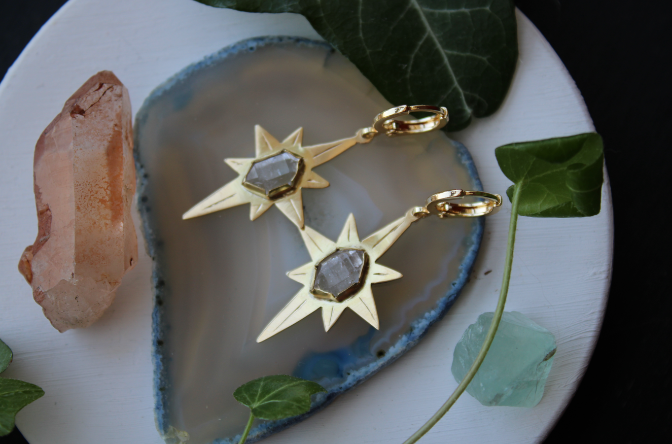 Burst of Clarity Earrings