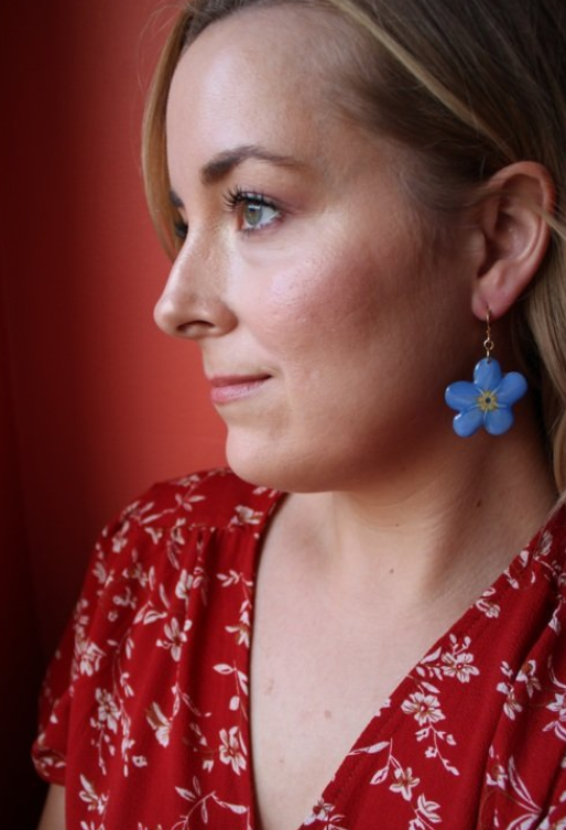 Fallen Forget-Me-Not Earrings