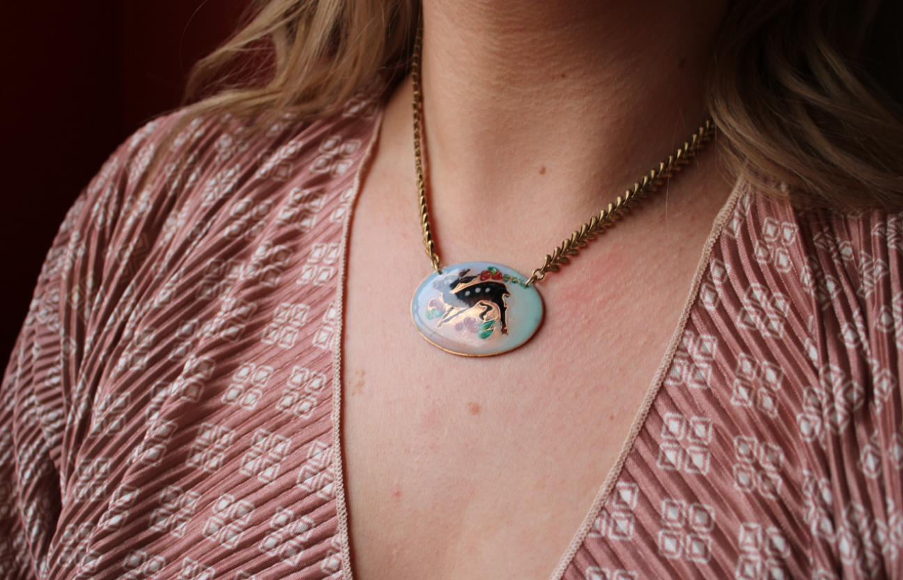 The Wounded Deer Necklace
