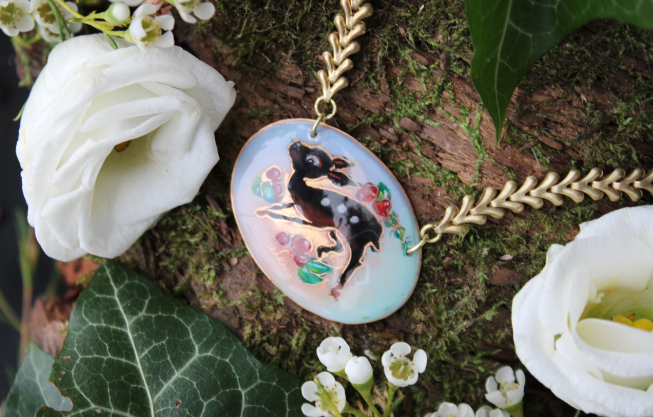 The Wounded Deer Necklace