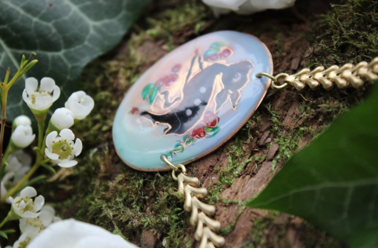 The Wounded Deer Necklace
