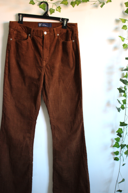 Gap Brown Corduroy Bellbottoms