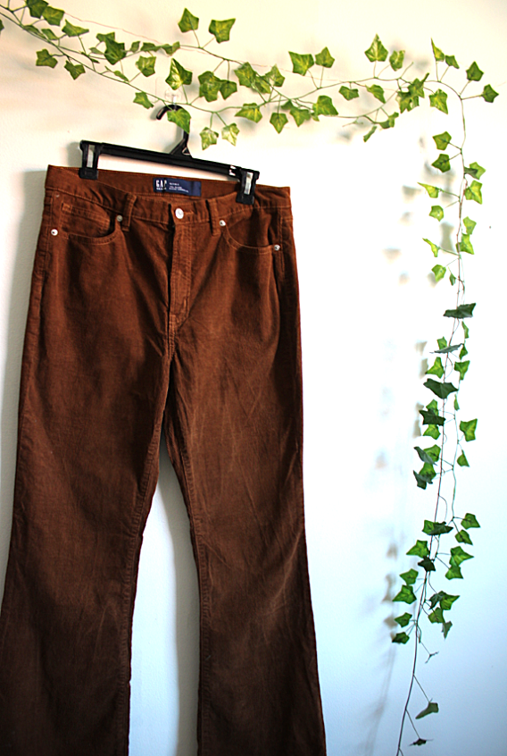 Gap Brown Corduroy Bellbottoms