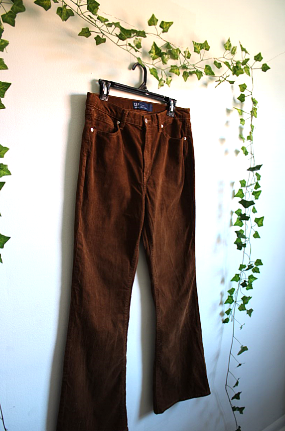 Gap Brown Corduroy Bellbottoms
