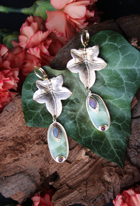 Serpentine Ivy Earrings