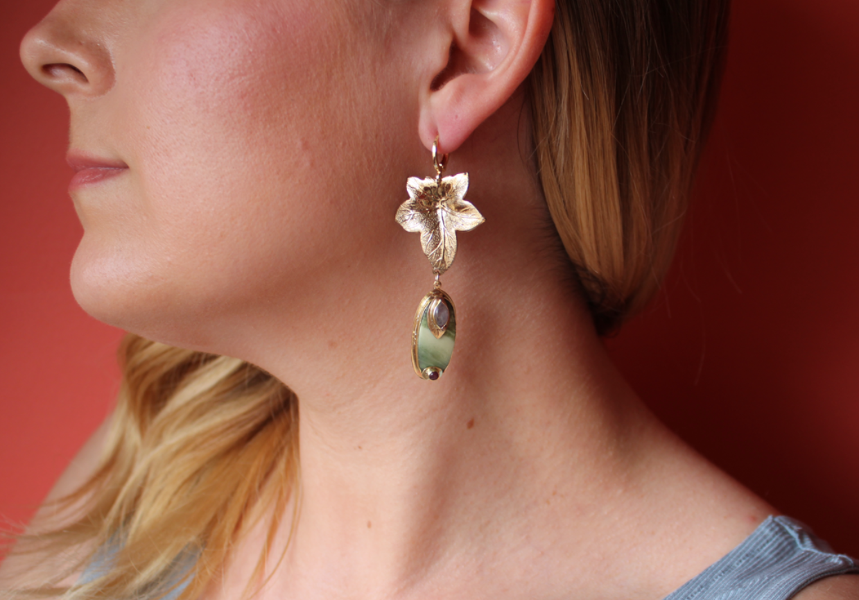 Serpentine Ivy Earrings