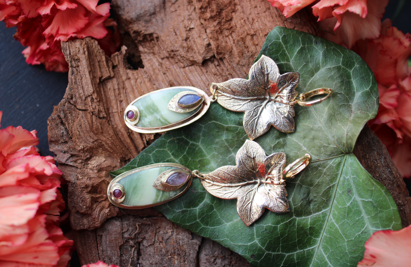 Serpentine Ivy Earrings