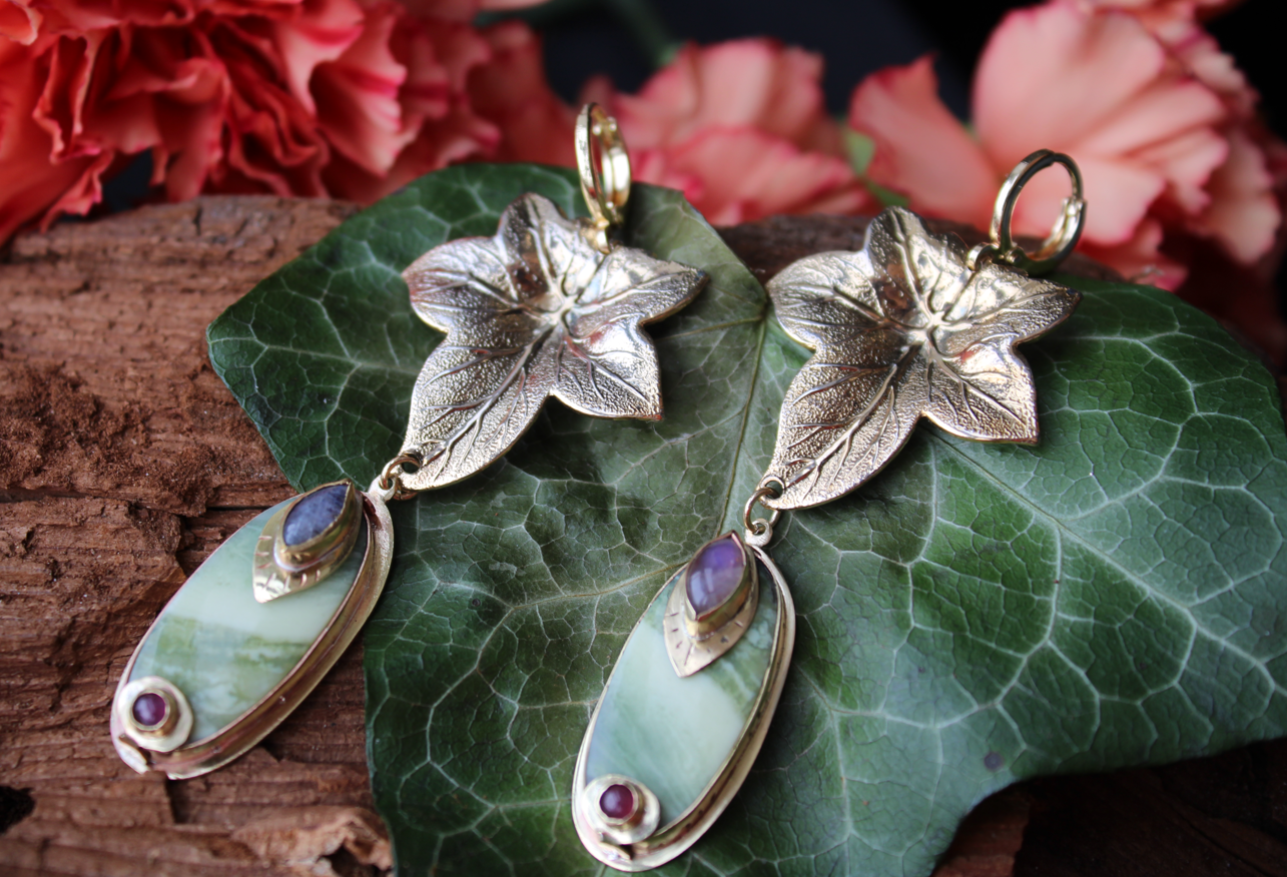Serpentine Ivy Earrings