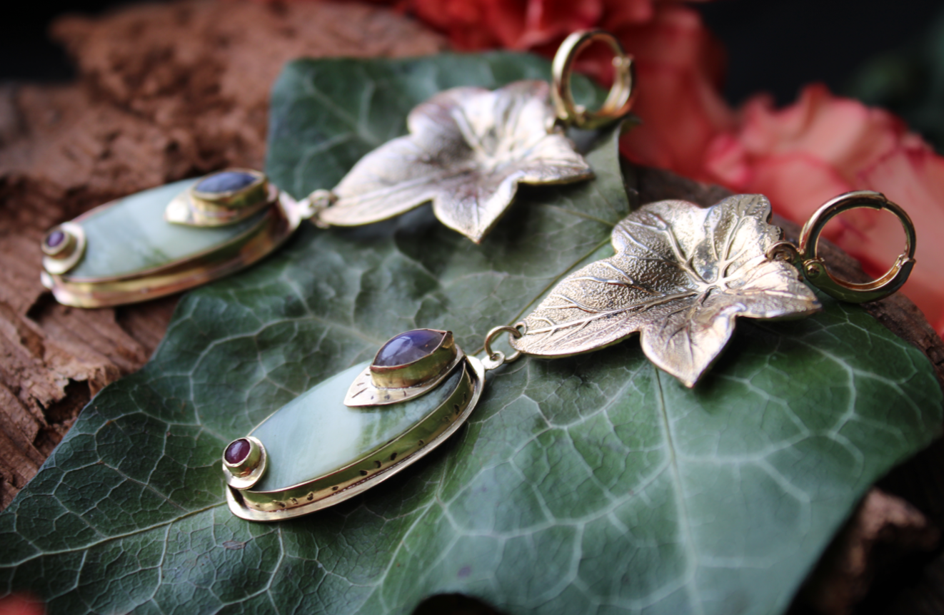 Serpentine Ivy Earrings