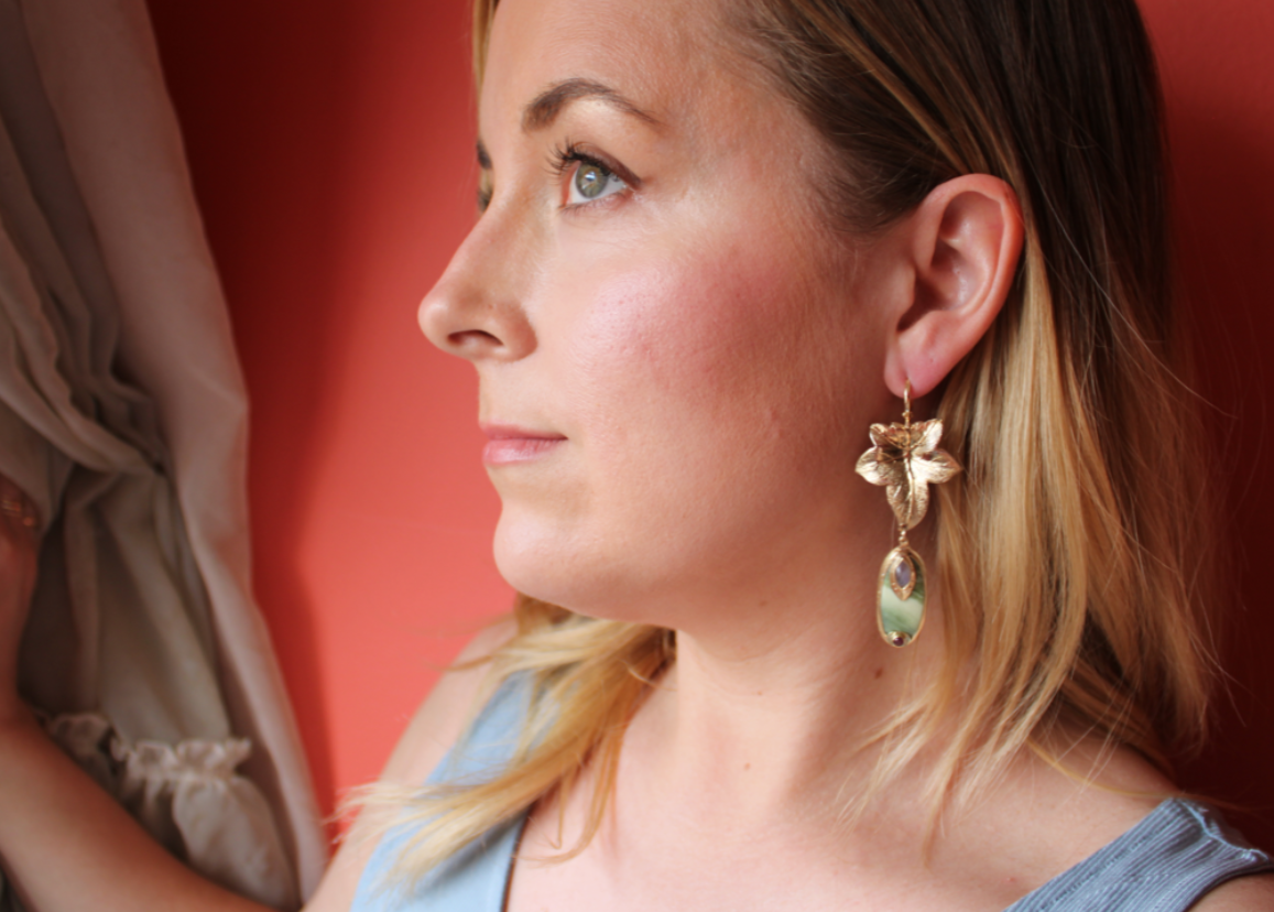 Serpentine Ivy Earrings