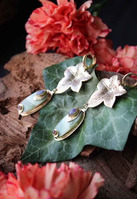Serpentine Ivy Earrings