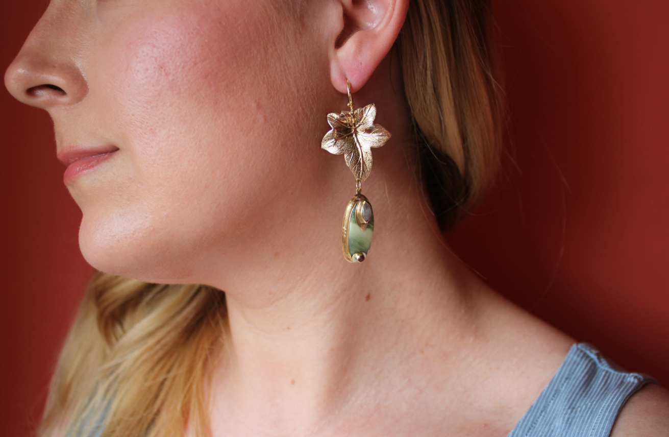 Serpentine Ivy Earrings