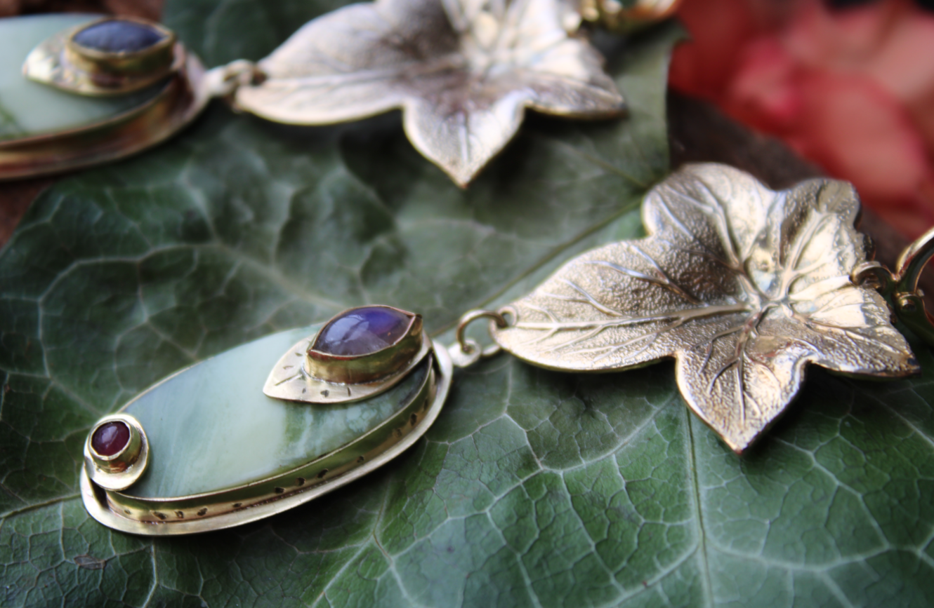 Serpentine Ivy Earrings