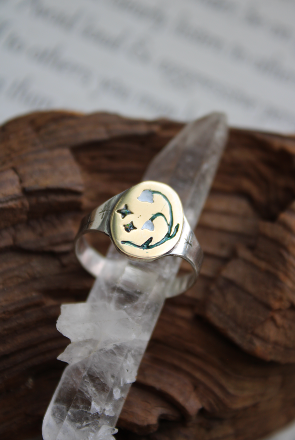 Lily of the Valley Ring