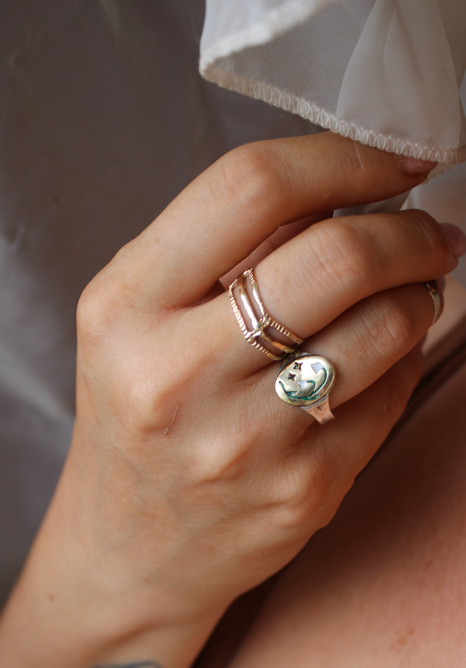 Lily of the Valley Ring