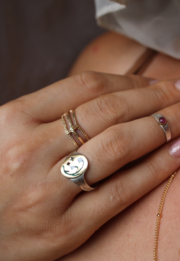 Lily of the Valley Ring