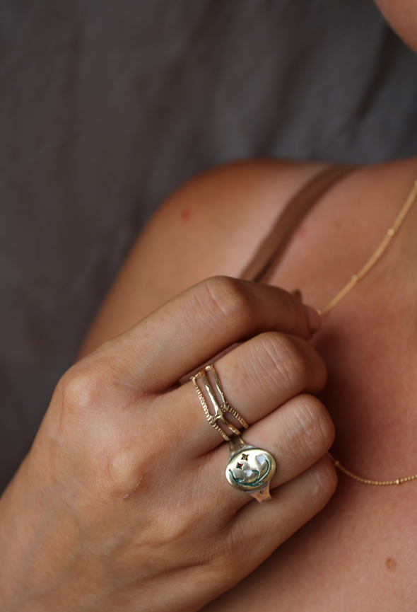 Lily of the Valley Ring