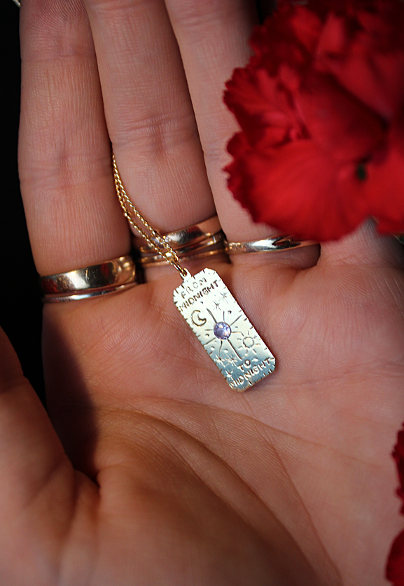 Midnight Sobriety Necklace