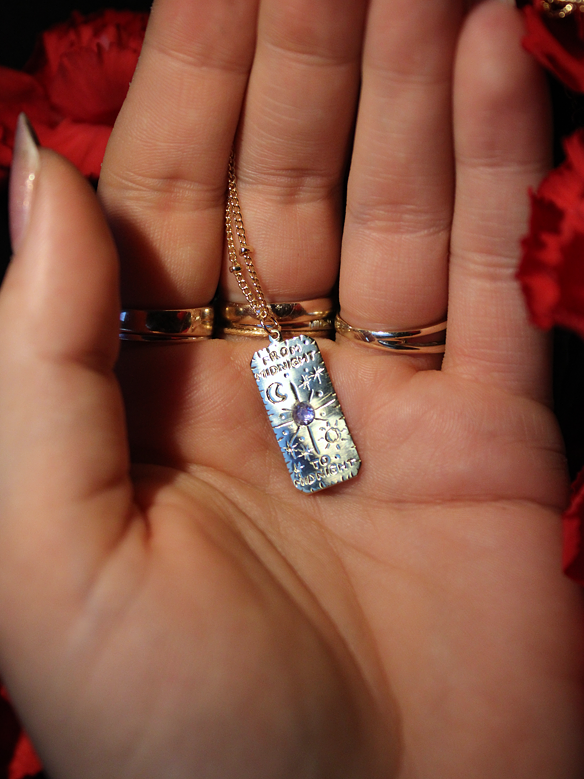 Midnight Sobriety Necklace