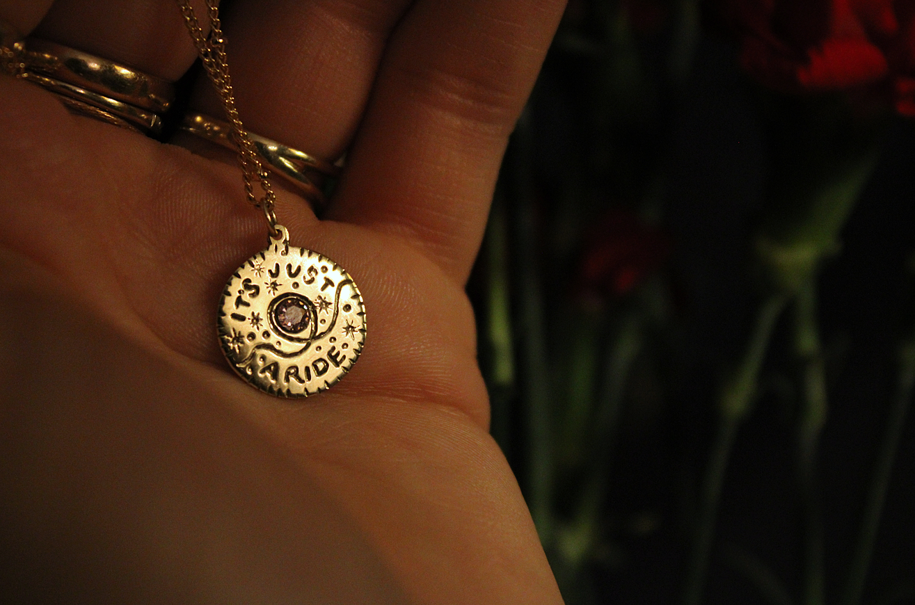 Just a Ride Necklace