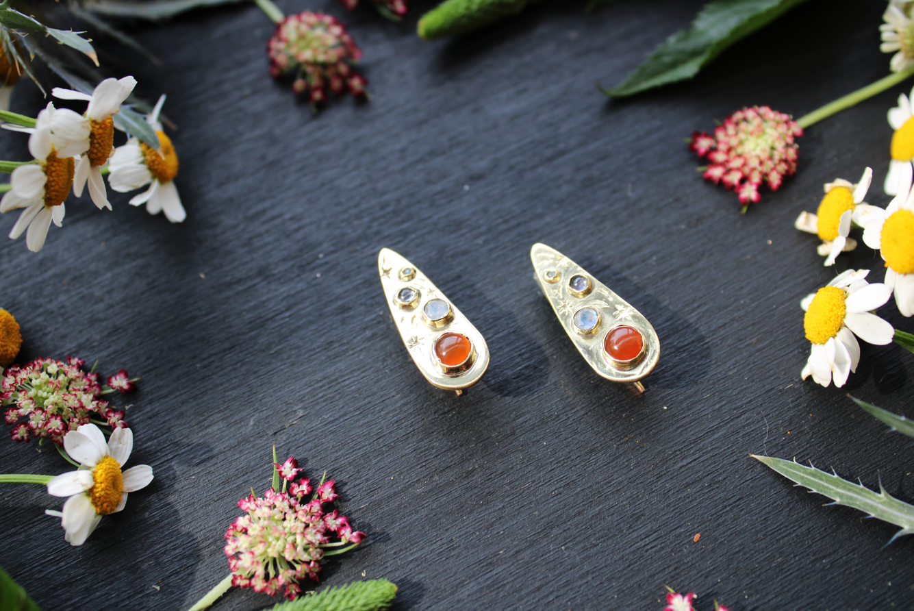 Comet Incoming Earrings