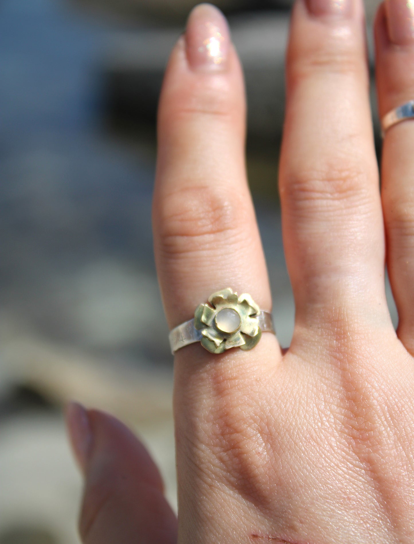 Moon Bloom Ring
