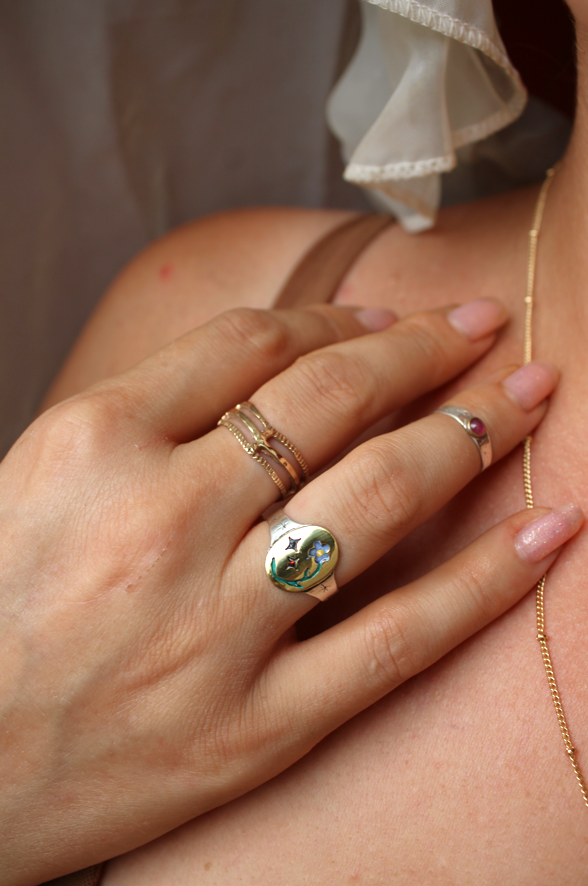 Forget-Me-Not Ring