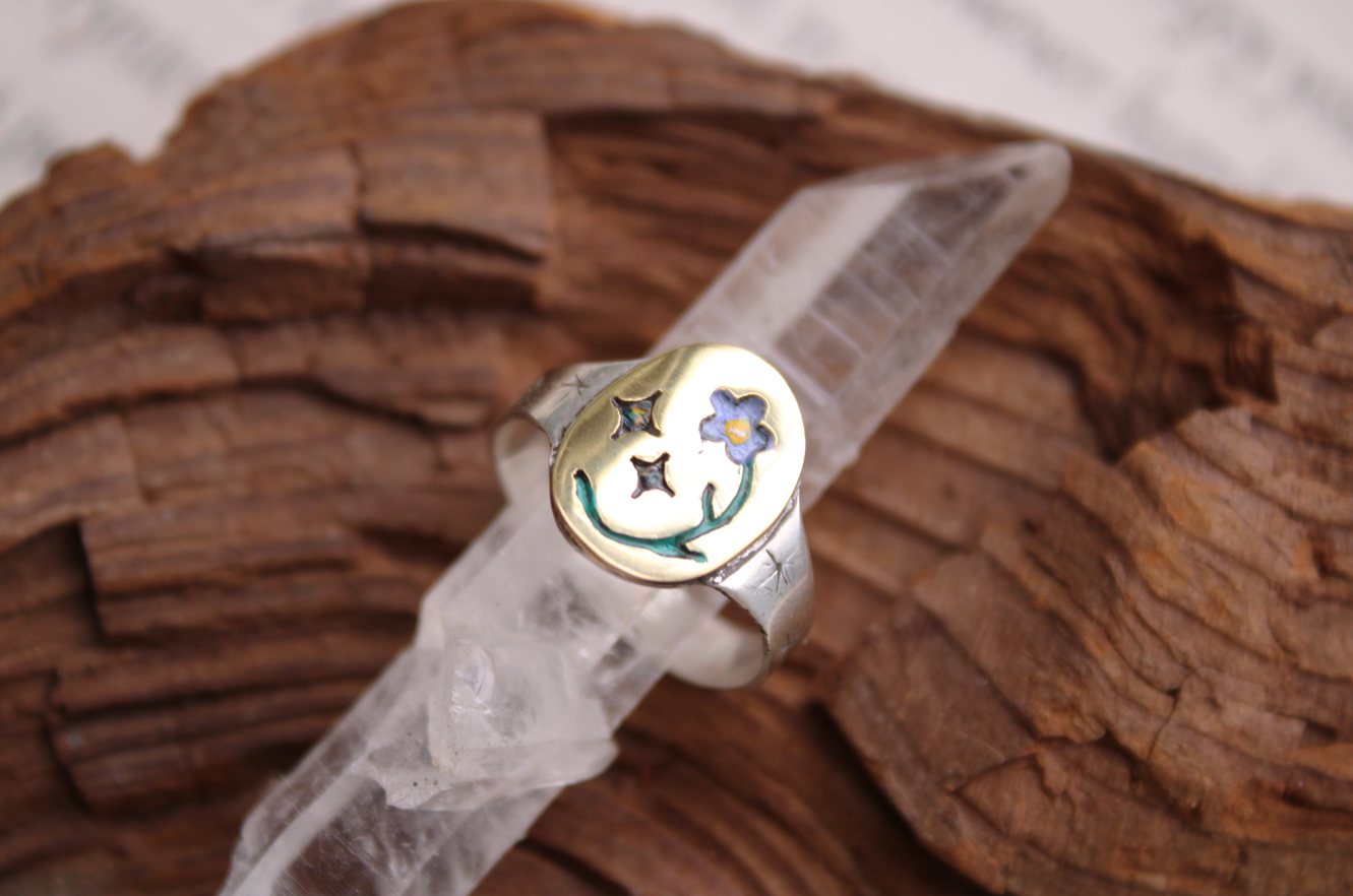 Forget-Me-Not Ring