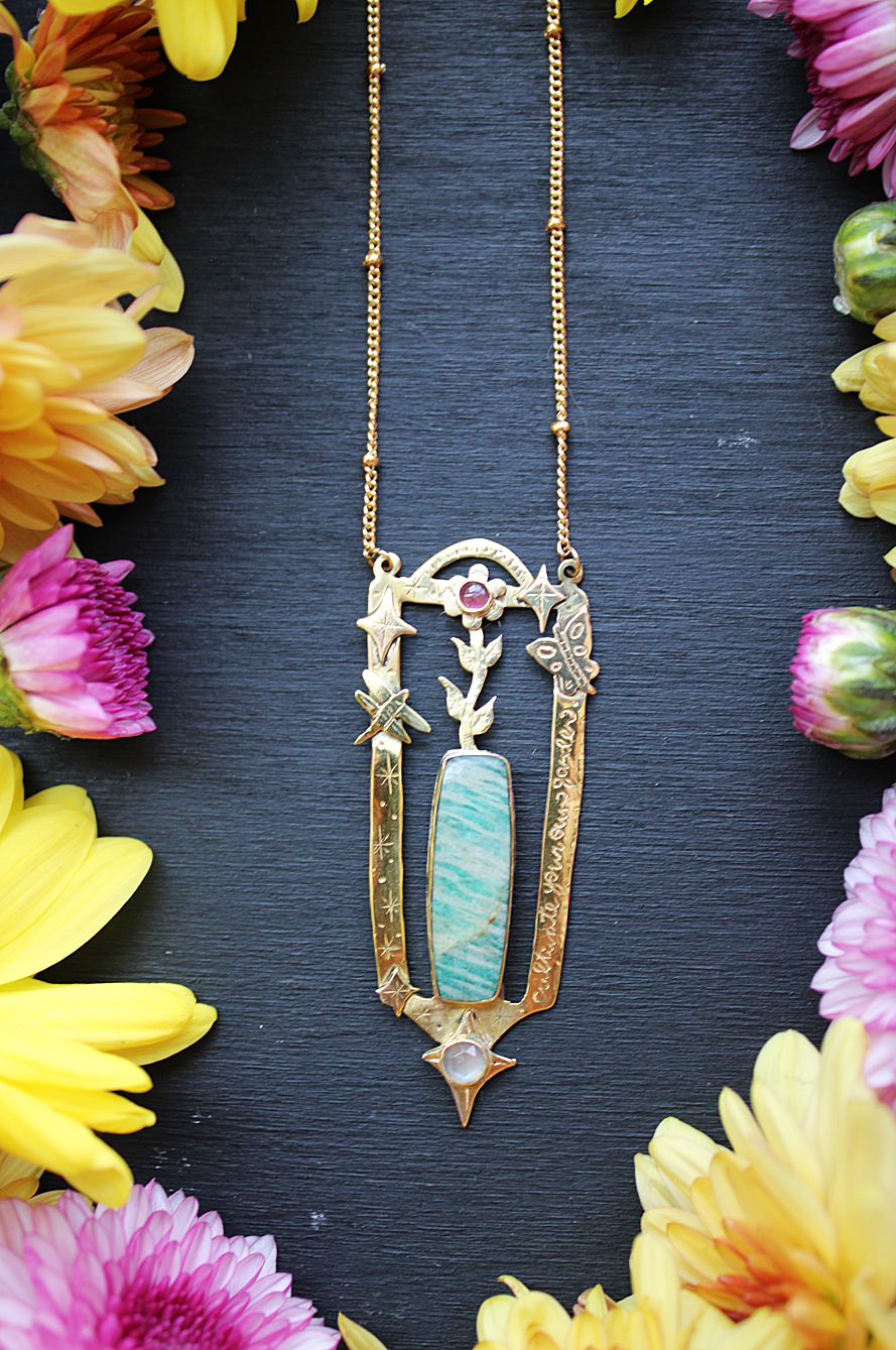 Cultivate Your Own Garden Necklace